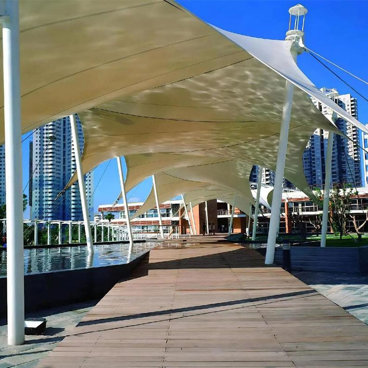 化德县膜结构景观棚