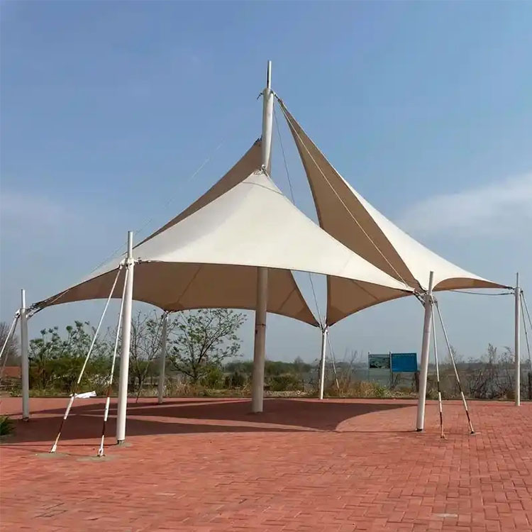 化德县膜结构景观棚