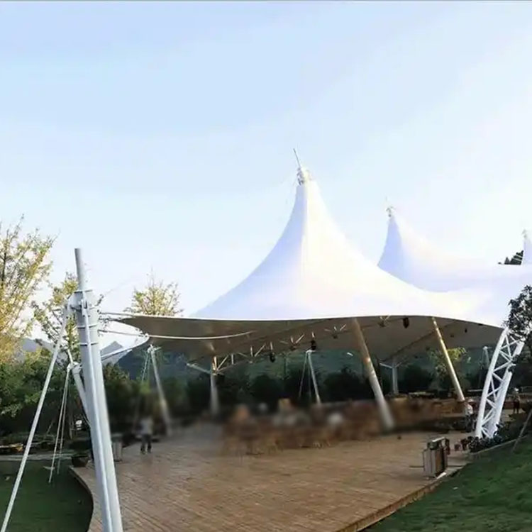 化德县膜结构景观棚