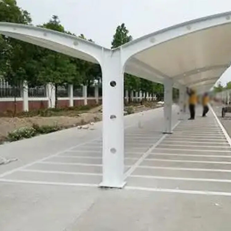 化德县膜结构电动车棚